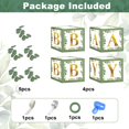 thumbnail image 2 of Baby Shower Decorations Amandir, 143 unidades, globos de color verde salvia, 2 of 7