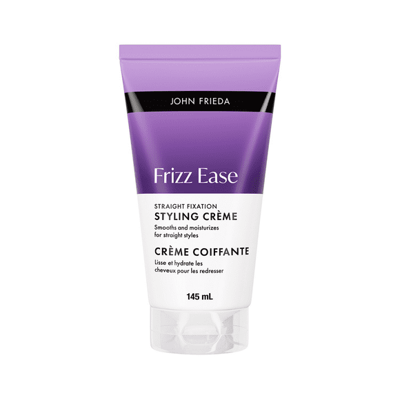 John Frieda Frizz Ease Straight Fixation Styling Crème for Sleek, Beautiful Hair