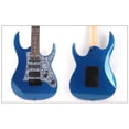 thumbnail image 3 of Beginner & Intermediate Full Size Electric Guitar – Blue Gloss, HSS Pickups, Tremolo Bridge, Maple Neck, 3 of 8