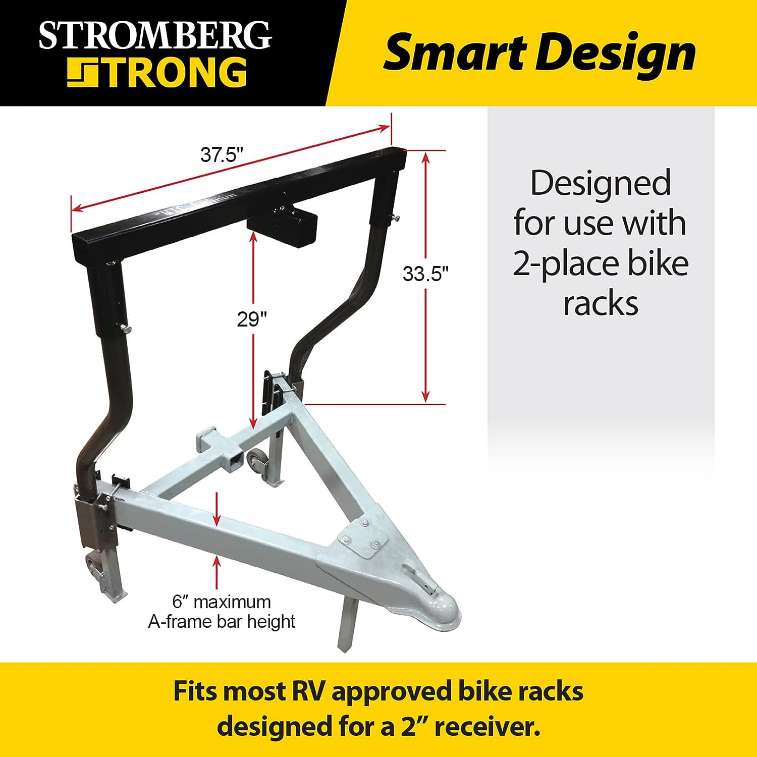 Stromberg Carlson (CC-275) Bike Bunk for Cargo Tray, Black Sansujyuku sansujyuku.com