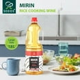 thumbnail image 4 of Soeos Mirin Japanese Cooking Wine, Naturally Brewed Sweet Rice Wine, 60oz, 4 of 9