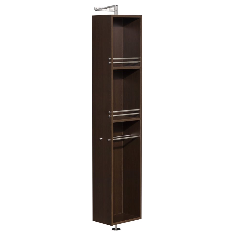 Wyndham Collection Amare Linen Tower & 360 Degree Rotating Floor