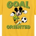 thumbnail image 3 of Disney - Mickey Soccer Goal - Sporty Athletic - Toddler & Youth Short Sleeve Graphic T-Shirt, 3 of 5