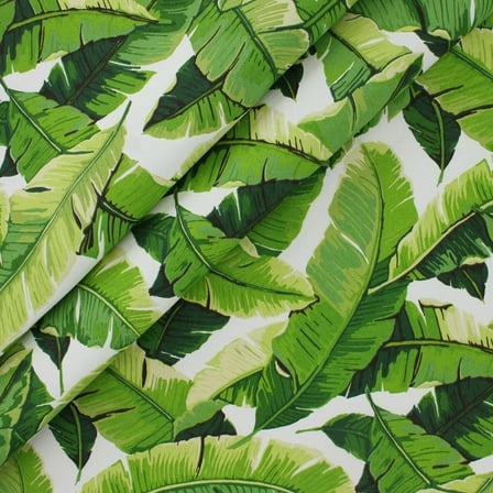 Berkshire Home 100% Polyester 54" Indoor/Outdoor Bali Palm Fabric, by the Yard