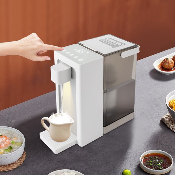 Energy-Saving Water Dispenser 3L Tank 5-Temp 3-Volume Settings ABS Body 444 Stainless Steel Heating Tube
