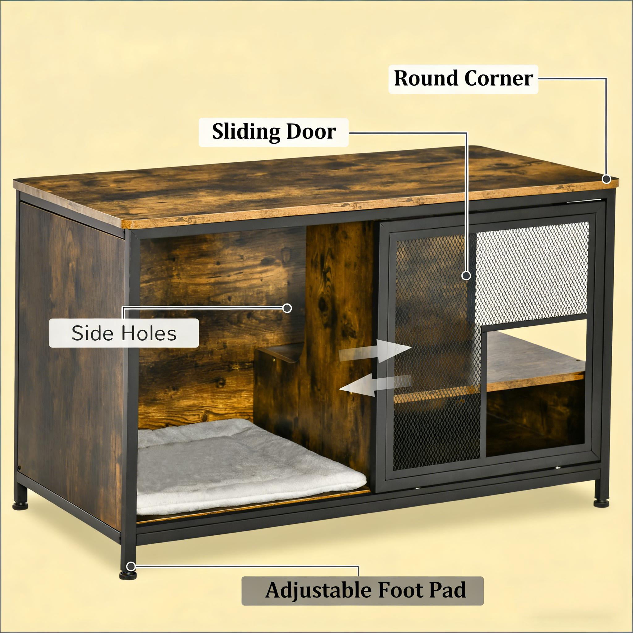 End Table Pet House,Wooden Cat House