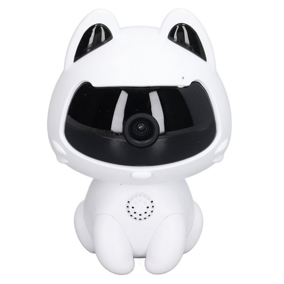asddcavvf Wireless Camera WiFi Connection Home Video Robot Pet Shape for Indoor