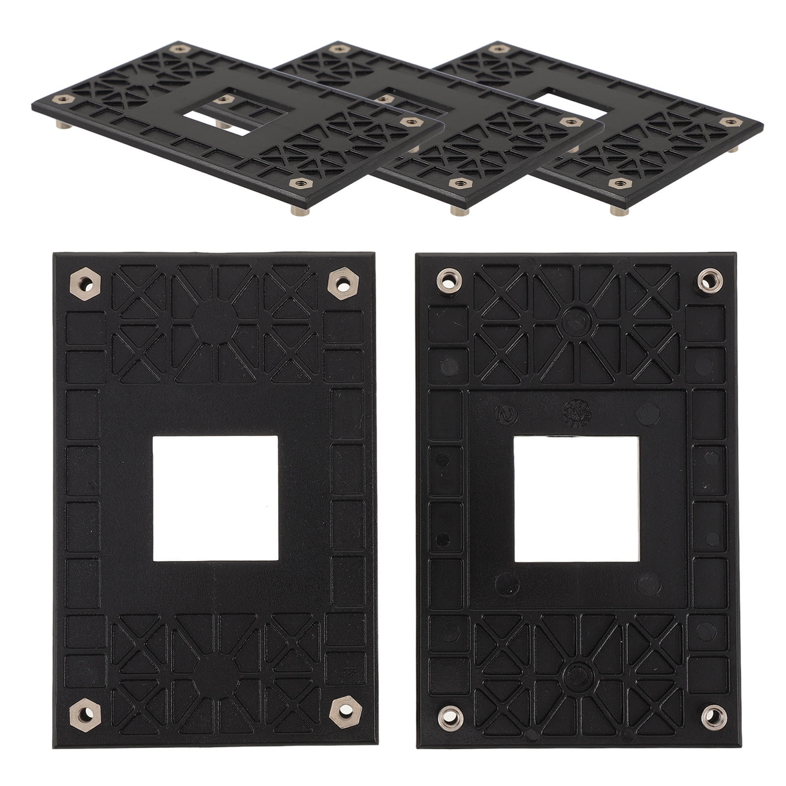 Amosfun 5Pcs CPU Cooler Backplate Kit Plastic Mount Compatible with Am4 Motherboard Repair