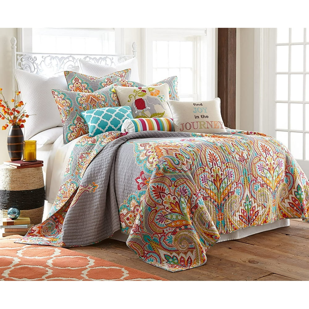 Levtex Home Marielle Quilt Set King Quilt + Two King Pillow Shams
