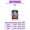thumbnail image 5 of Happy Father's Day Honoring Veterans Old English Sheepdog in Army Uniform Travel Luggage Cover Dog Lover Suitcase Dust Protective Decor - 13007, 5 of 5
