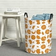 thumbnail image 7 of KLL Yellow Biscuit Waterproof Foldable Laundry Hamper Bucket with Handles for Storage Bin,Kids Room,Home Organizer (Small ), 7 of 7