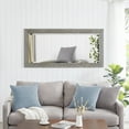 thumbnail image 5 of Home Imports Emporium Kathleen Deluxe Rustic Floor Mirror Vintage Oak, 5 of 6