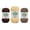 Coffee, Beige, Stone, variant on Craft Affair | 8Ply Cotton Crochet Yarn Pack of 3 (Each Color 2mm, 77Meter, 50Gram) 100% Pure Cotton | For Knitting Yarn | Craft & DIY Project: Lemon Yellow, Mustard, Mango Yellow