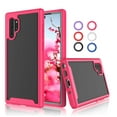 thumbnail image 1 of Galaxy Note 10 Plus Étui, Coque Robuste pour Note 10+ 5G, Coque Arrière Transparente Intégrale [avec Protecteur d'Écran] pour Galaxy Note 10 Plus 6.8 Pouces 2019, 1 of 8