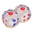 thumbnail image 2 of Dados de cubo Este Sur Oeste Norte, 12 piezas Dados de 6 caras Dados de Mahjong Dados grandes de Mahjoong con tecnología avanzada Este Oeste Sur Norte, 2 of 9