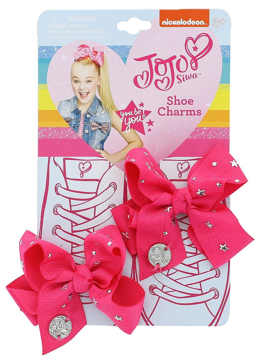 JoJo Siwa Bow Shoe Charms (Pink 