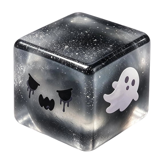 WEGFTDUOP Halloween Spooky Squishy Cube Slow Rising Super Soft Gothic Stress Balls, Stress Relief Sensory Ball for Adult & Teen,Halloween Style Squishing Toys