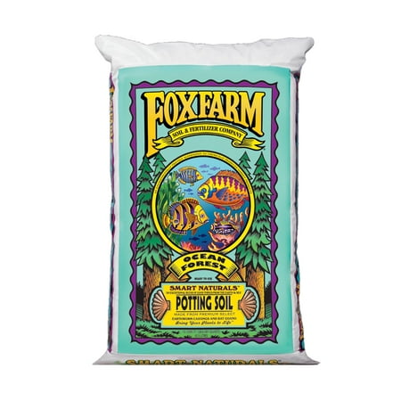 FoxFarm FX14000 Ocean Forest Plant Garden Potting Soil Mix 6.3-6.8 pH, 40 (Best Organic Soil For Indoor Cannabis)