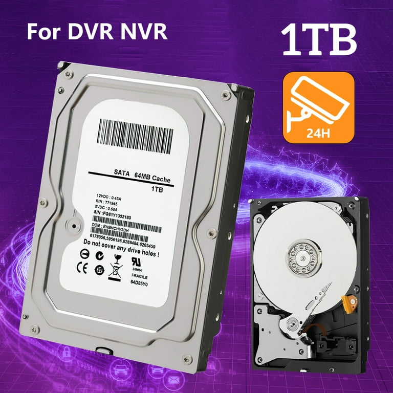 MDHAND 1TB Surveillance Internal Hard Drive HDD - SATA 6 Gb/s