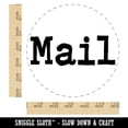 thumbnail image 2 of Mail Fun Text Self-Inking Rubber Stamp Ink Stamper - Red Ink - Large 1-1/2 Inch, 2 of 7