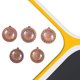 thumbnail image 5 of Kenally Colgante transparente de cristal, collar de decoración con cúpula, reverso plano, decoración de cristal semicircular, joyería artesanal, Joyas, gemas y relojes 30 mm Kenally TO010731-02, 5 of 6