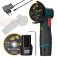thumbnail image 1 of Mistaha 3-Inch Lithium Electric Angle Grinder with Multiple Functions - Dustproof Grinding Wheel Machine for Small Cutting, Polishing, and Sanding Tasks - Brushless Motor - Cordless Operation - 110V, 1 of 6