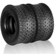 JGSP Set of Two 18x8.50-8 4 Ply Golf Cart Turf Tire for Lawn & Garden Mower 18x8.5x8