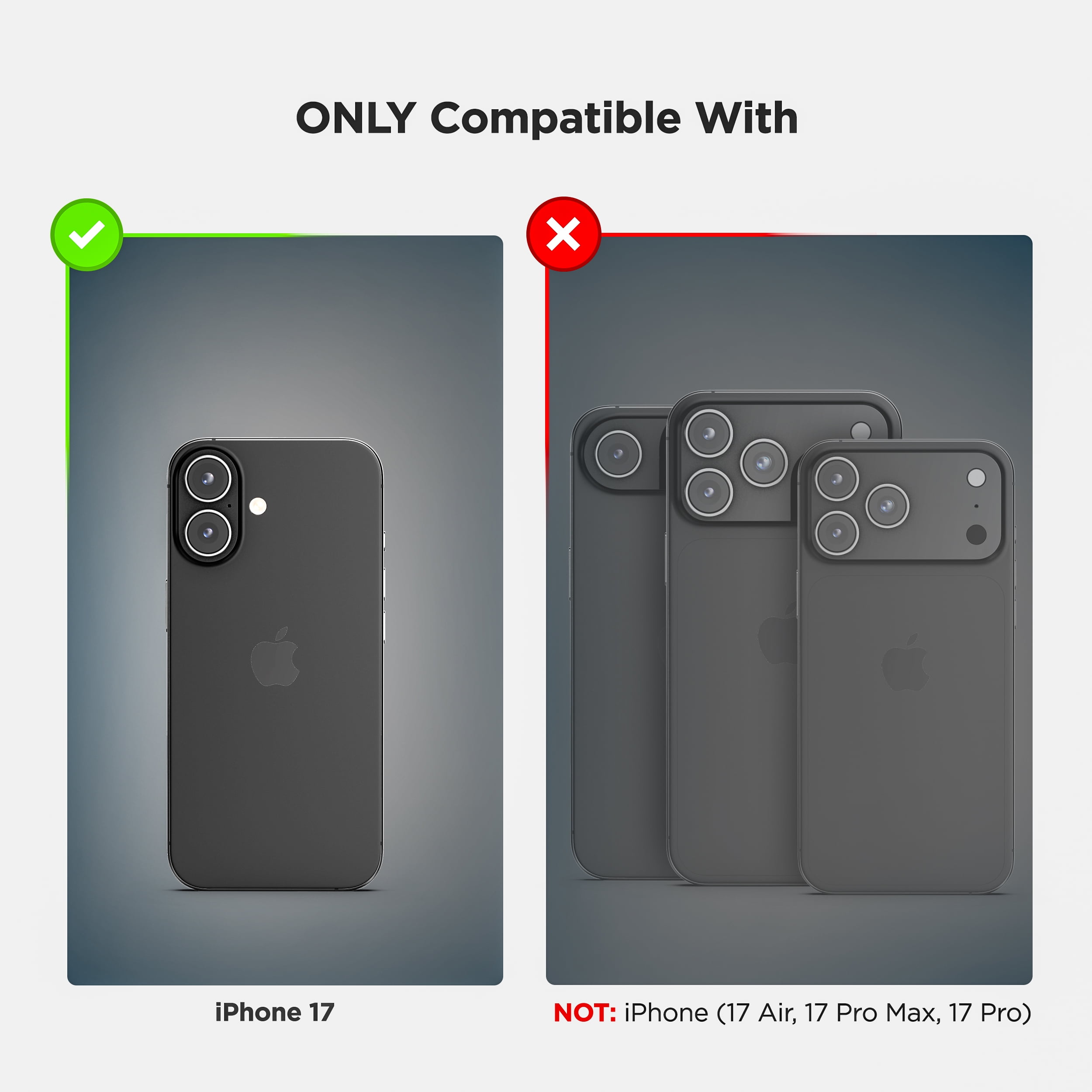 Encased for iPhone 17 Waterproof Case with Camera Control Capture Button [IP-68] Full Body Protection with Built-in Screen Protector (Compatible with MagSafe)