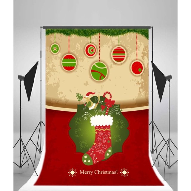 ABPHQTO Fondos de Navidad de 150x220cm para fotografía Feliz Navidad y Feliz Año Nuevo fondo de fotografía accesorios de estudio