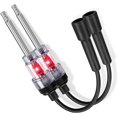 thumbnail image 1 of Yazoeia 2 Pcs Inline Spark Plug Tester, Plug Engine Ignition Tester, Auto Motorcycle Lawn Mower Internal/External Engine Armature Diagnostic Detector Tool, Universal Car Exterior CJC912-115033, 1 of 6
