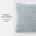 thumbnail image 6 of Chunky Knit Throw Pillow by Comfort Canopy, 6 of 11