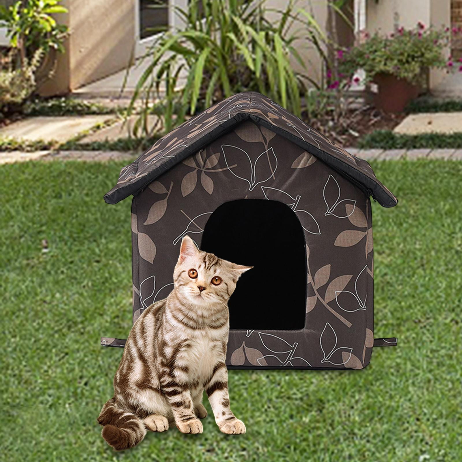 Oxford Cloth Dog Cat House Stray Cats Shelter top zippered Connection  Method for Style C | Walmart Canada
