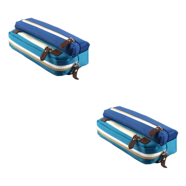 Seitruly Estuche duradero para lápices: artesanía exquisita y bolsa para bolígrafos de gran capacidad para una fácil clasificación a prueba Type2 NO2