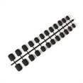 thumbnail image 1 of Soidarity 24 piezas Shortie Square Head Frosted Coffin Uñas postizas DIY Estilo francés Personalidad Uñas acrílicas para amantes de la manicura Juegos de manicura 1 negro mate Soidarity CE011411-01, 1 of 5