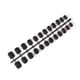 thumbnail image 5 of Uñas Postizas Acrílicas Qarigey 24 Piezas Negro Mate 10Conjunto, 5 of 6