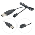 thumbnail image 2 of Usb Charger Cable For 3.7V Lithium Battery Charger SM-2P Forward RC Car Aircraft, 2 of 5