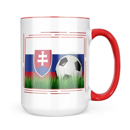 

Neonblond Soccer Team Flag Slovakia Mug gift for Coffee Tea lovers