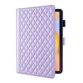 thumbnail image 2 of for Samsung Galaxy Tab S6 Lite 10.4 inch (2024/2022/2020 Release) Case, Rhombus Pattern Multiple Viewing Angles Stand Slim Folio Cover (Purple), 2 of 6