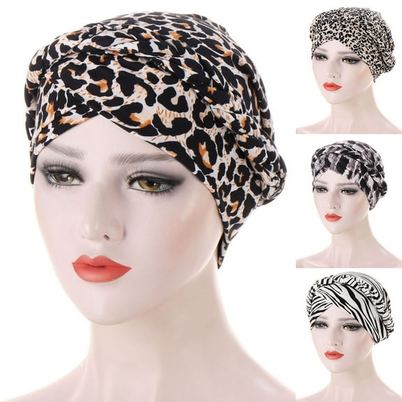 Grandest Birch Braid Headscarf Pleated Design Cool Soft Multi-function Four Seasons Tie-dye Hair Wrap for Daily Wear