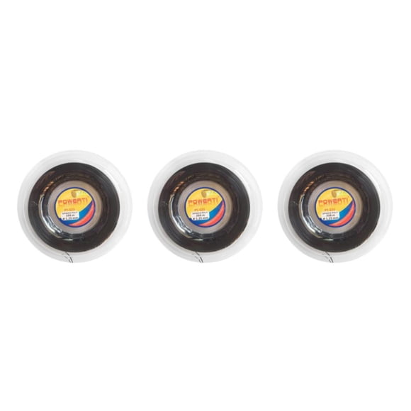 Greeniant Raqueta de tenis de 12 m Cuerda de raqueta Hilo de alta elasticidad Línea texturizada Negro Type1 NO1