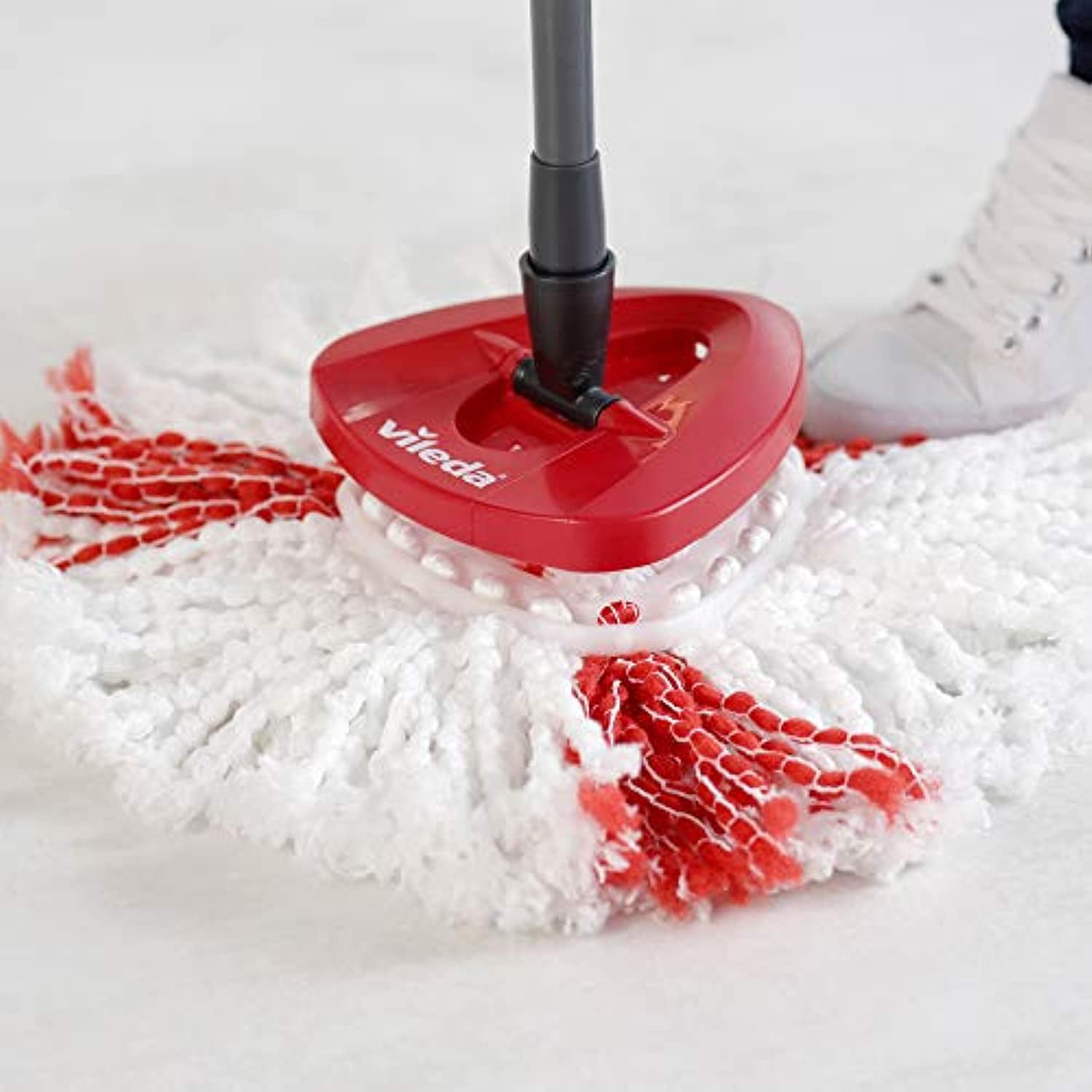 Vileda Professional 141886 CleanTech Duo 2-Sided Microfiber Laminated Mop  Head