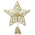 thumbnail image 3 of Homoyoyo Pointed Star Christmas Tree Topper Decoration for Holiday Festive Atmosphere and Seasonal Home Decor, 3 of 8