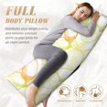 thumbnail image 3 of Yiaed Body Pillow Cover, Ultra Soft Microfiber Pillowcases, Breathable Long Pillow Case, Envelope Closure-Lemon Potatoes (20x54 inch)（Pillow core not included）, 3 of 5