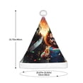 thumbnail image 3 of Lsque Chucky Print Santa Hat Christmas Hat Funny Christmas Hat Christmas Knitted Beanie Hat For Men Women Adult, 3 of 7
