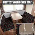 thumbnail image 2 of ZUXONGSY Cherry Print 4 Pack RV Dinette Cushion Covers Stretch Camper Cushion Slipcover Replacement RV Couch Cover Furniture Protector for RV Camper Car Bench, 2 of 8