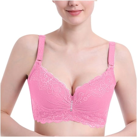

Bras for Womens Full Coverage Push Up Seamless Underwire Classic Bralettes Comfort Revolution No Side Effects Bra