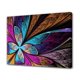 thumbnail image 1 of Póster de lienzo con diseño de mariposa en vitral, decoración para dormitorio, paisaje deportivo, decoración para oficina, regalo, estilo marco, 30 x 45 cm, 1 of 8