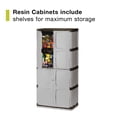 thumbnail image 3 of Rubbermaid Full Double Door Vertical 27 Cu.Ft. Garage Storage Cabinet, 3 of 7