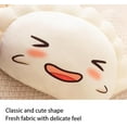 thumbnail image 3 of Cute Simulation Dumpling Stuffed Pillow, Funny Food Shaped Pillows, Dumpling Pillow, Sleeping Hugging Pillow, Sofa Office Waist Pillow (Style A,11.81in), 3 of 6
