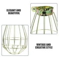 thumbnail image 3 of HOMEMAXS 8 Pcs Wicker Retro Birdcage Lamp 14.00X10.00X10.00CM Golden, 3 of 8